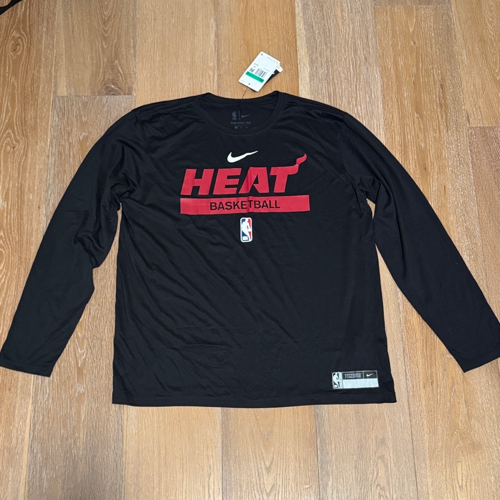 Nike Black Heat Basketball Long Sleeve Tee